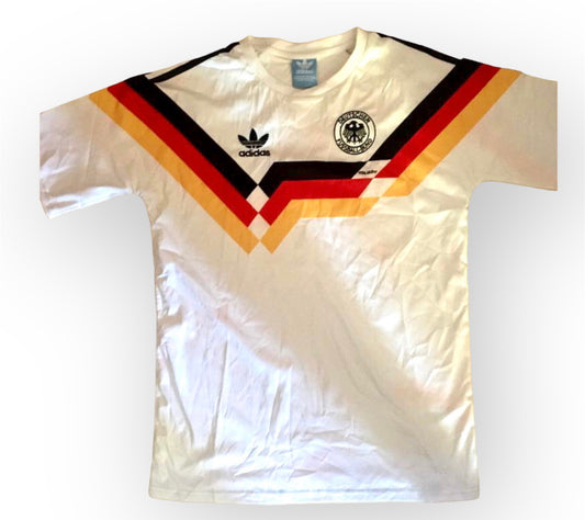 Adidas Germany 1990 World cup soccer jersey