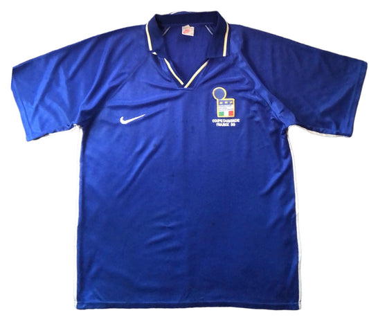 Nike Italy 1999 home soccer jersey